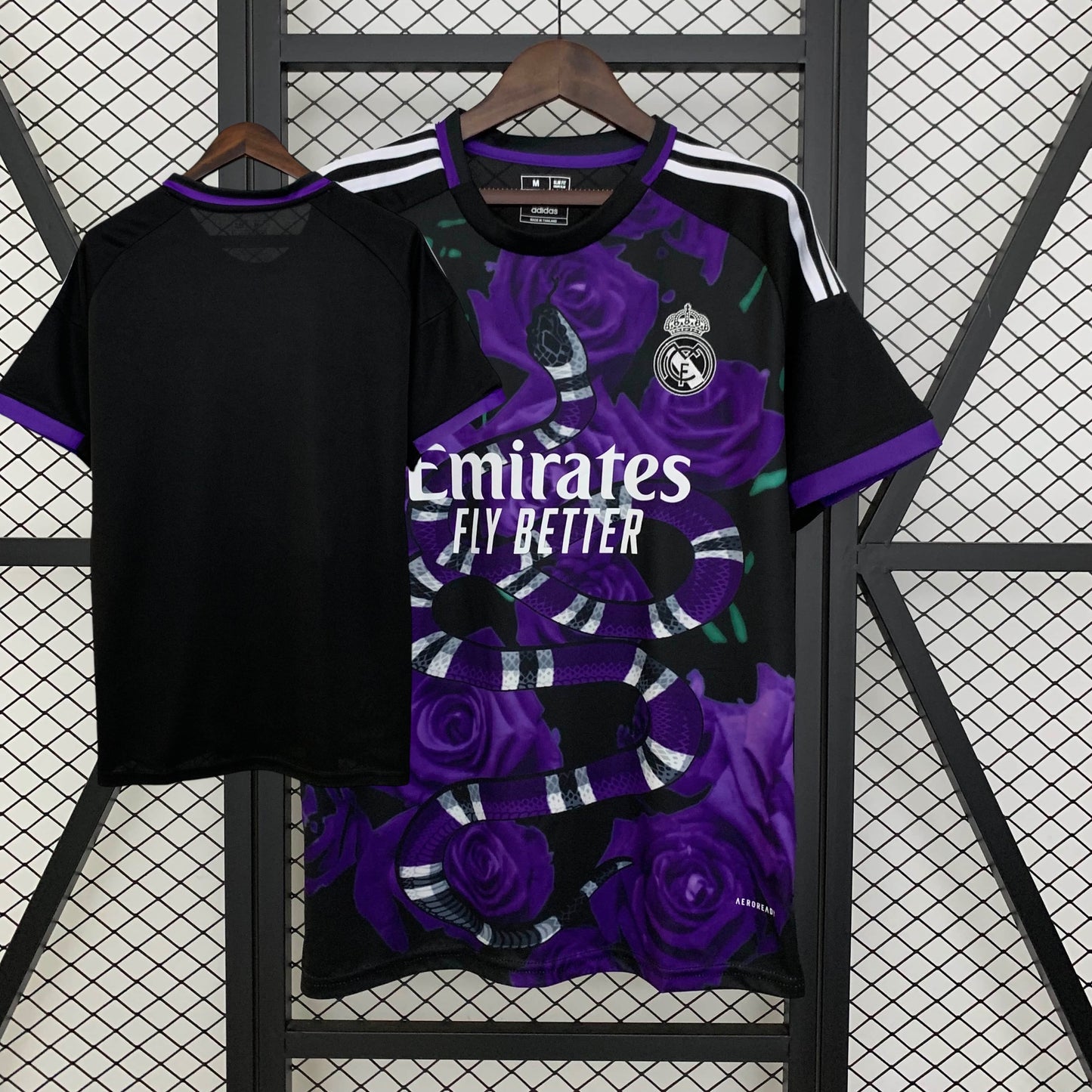 Real Madrid Purple Flower