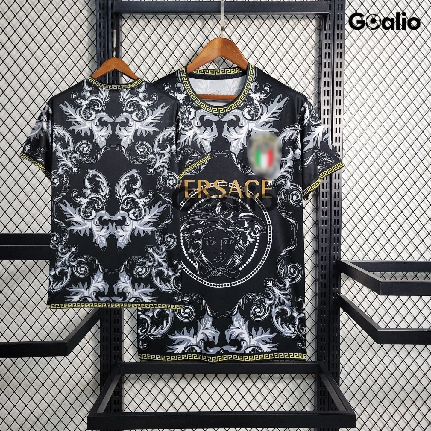 Italien X Versace Svart