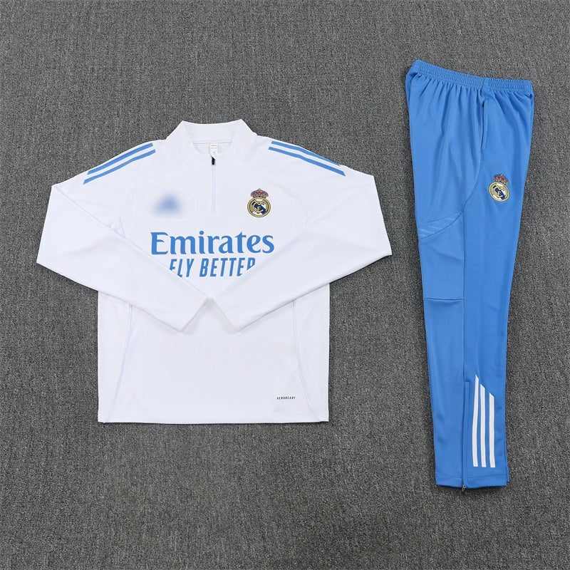 Real Madrid White/Blue Overall