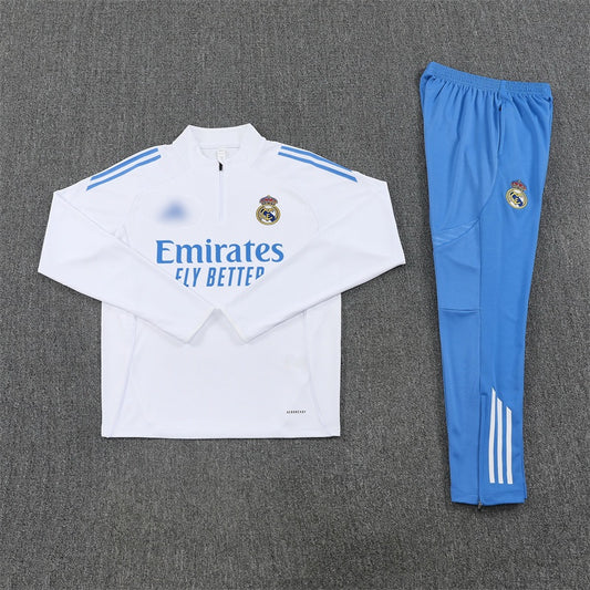 Real Madrid White/Blue Overall