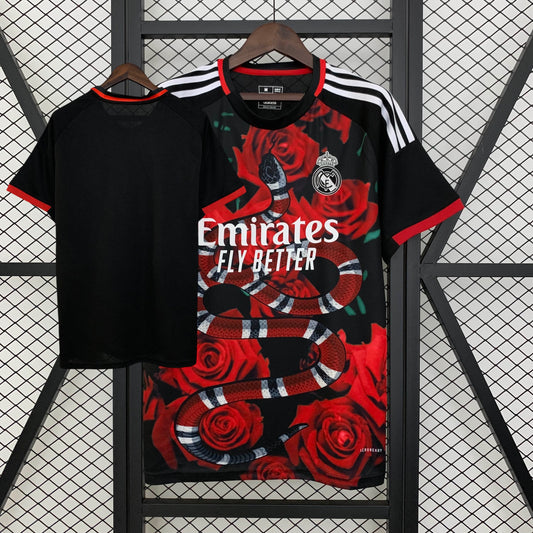Real Madrid Red Flower