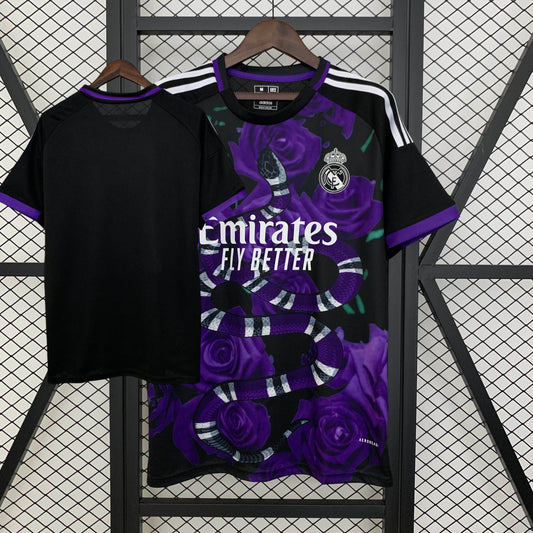 Real Madrid Purple Flower
