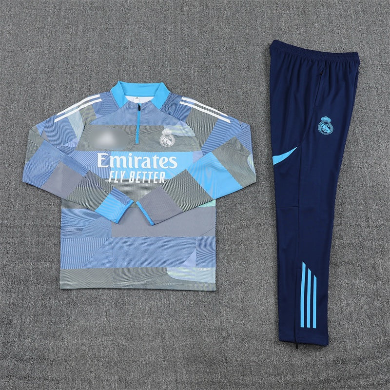 Real Madrid Blue/ Grey Overall