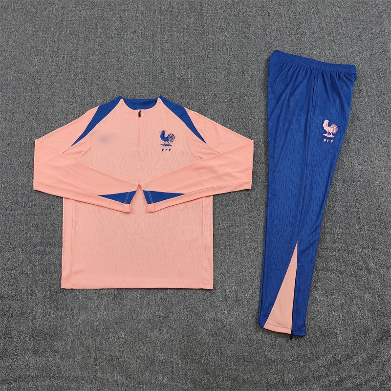 France Pink Overall