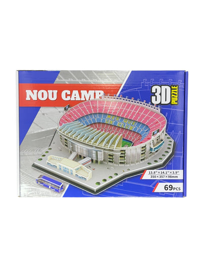 Camp Nou 3D pussel