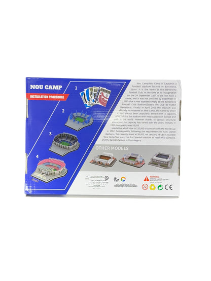 Camp Nou 3D pussel