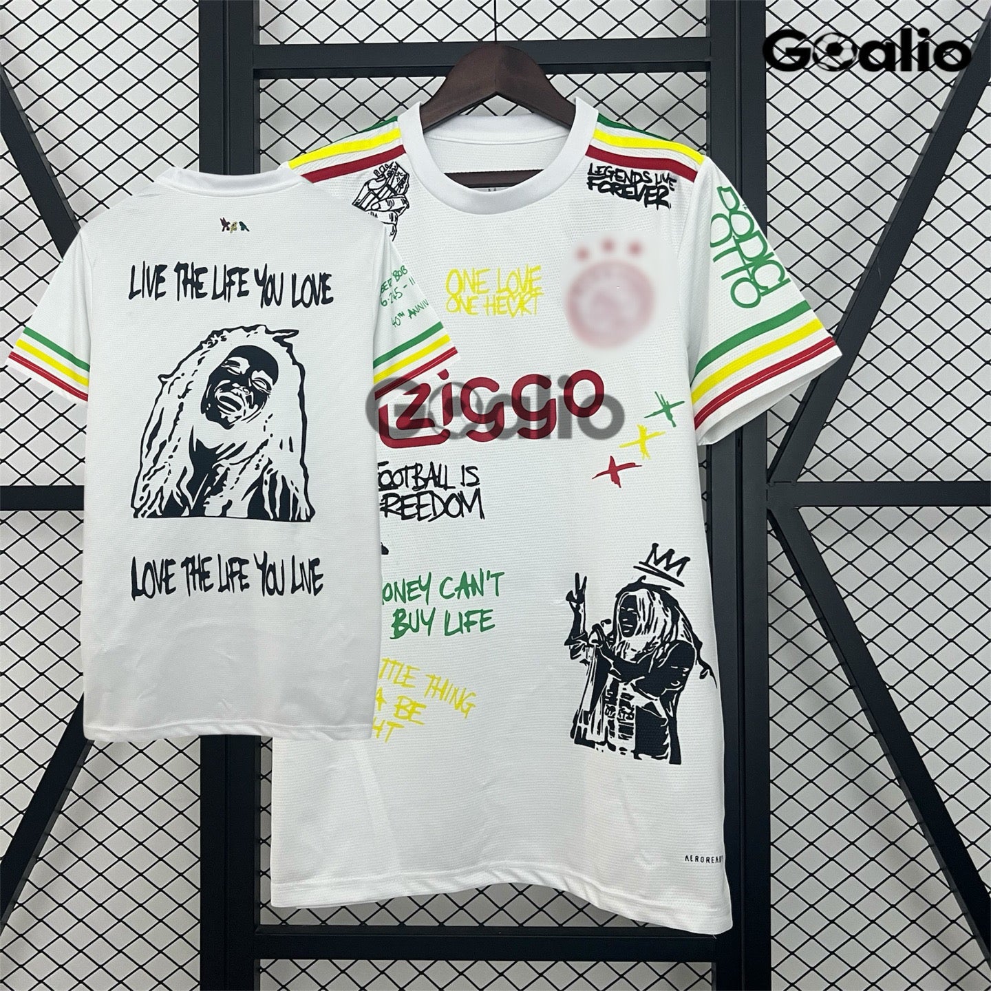 Ajax x Bob Marley vit